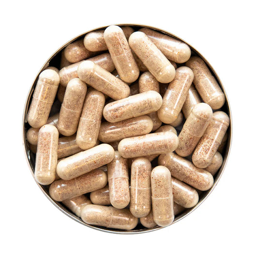 Cápsulas de Skin Collagen Support que activan el colágeno para mejorar la elasticidad y juventud de la piel.