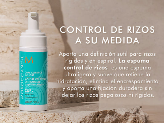 Espuma control de rizos