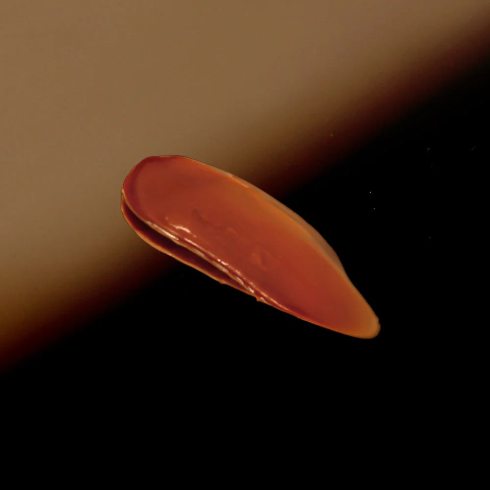 Textura cremosa y ligera del bálsamo labial Chia Lip Therapy de Byoode