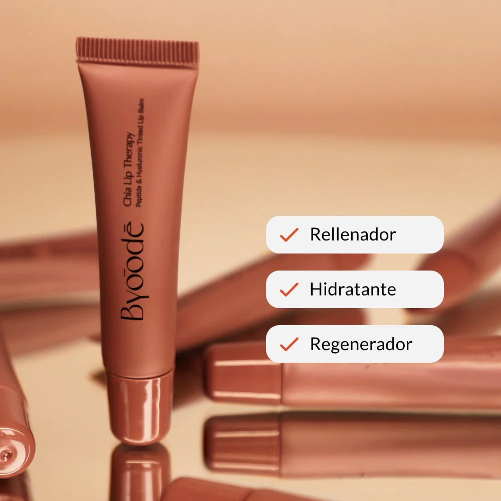 Tratamiento labial avanzado para labios secos con manteca de karité y ácido hialurónico
