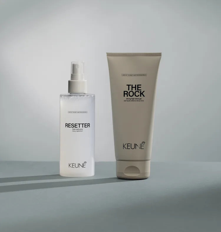 Cabello liso y controlado, sin frizz, gracias al gel fijador extrafuerte