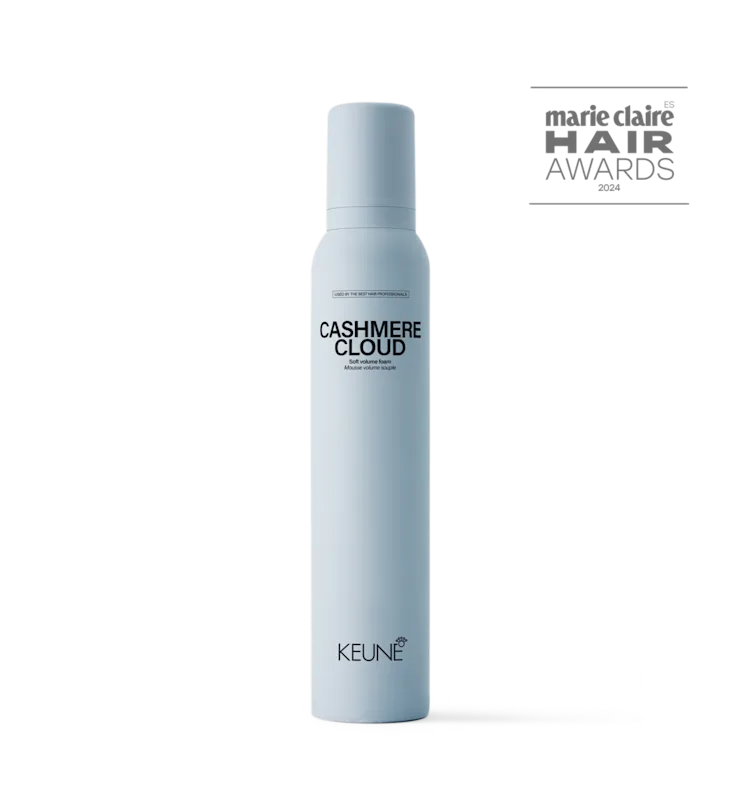  Cashmere Cloud espuma ligera de Keune en Olashop para volumen suave y rizos definidos