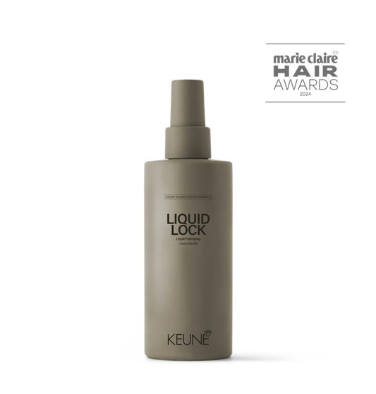 Cabellos  definidos y sin frizz tras usar Liquid Lock en spray líquido