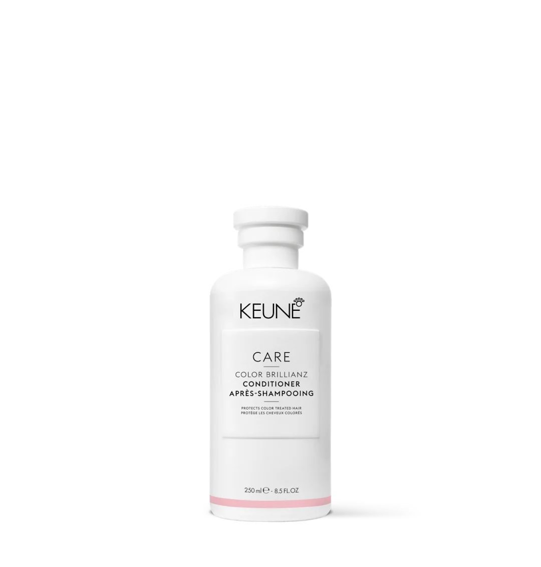 Acondicionador Color Brillianz para cabello teñido, protege y prolonga la intensidad del color.