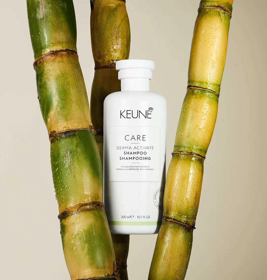 Cabello voluminoso y saludable gracias al champú estimulante Derma Activate.