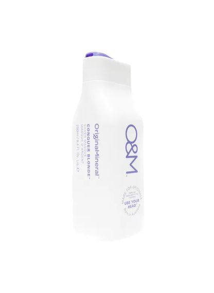 Imagen de la Mascarilla Plateada de Olashop para hidratación y brillo en cabello rubio