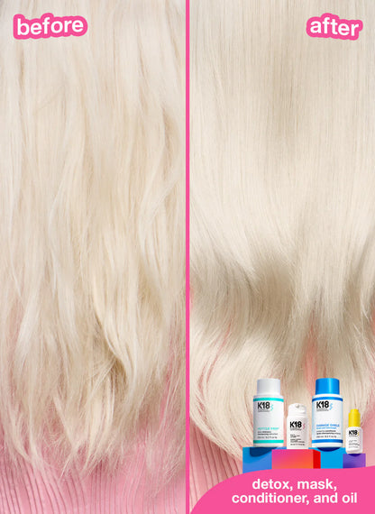 Mascarilla K18 para reparación molecular sin enjuague, ideal para todo tipo de cabello, con tecnología de péptidos patentados