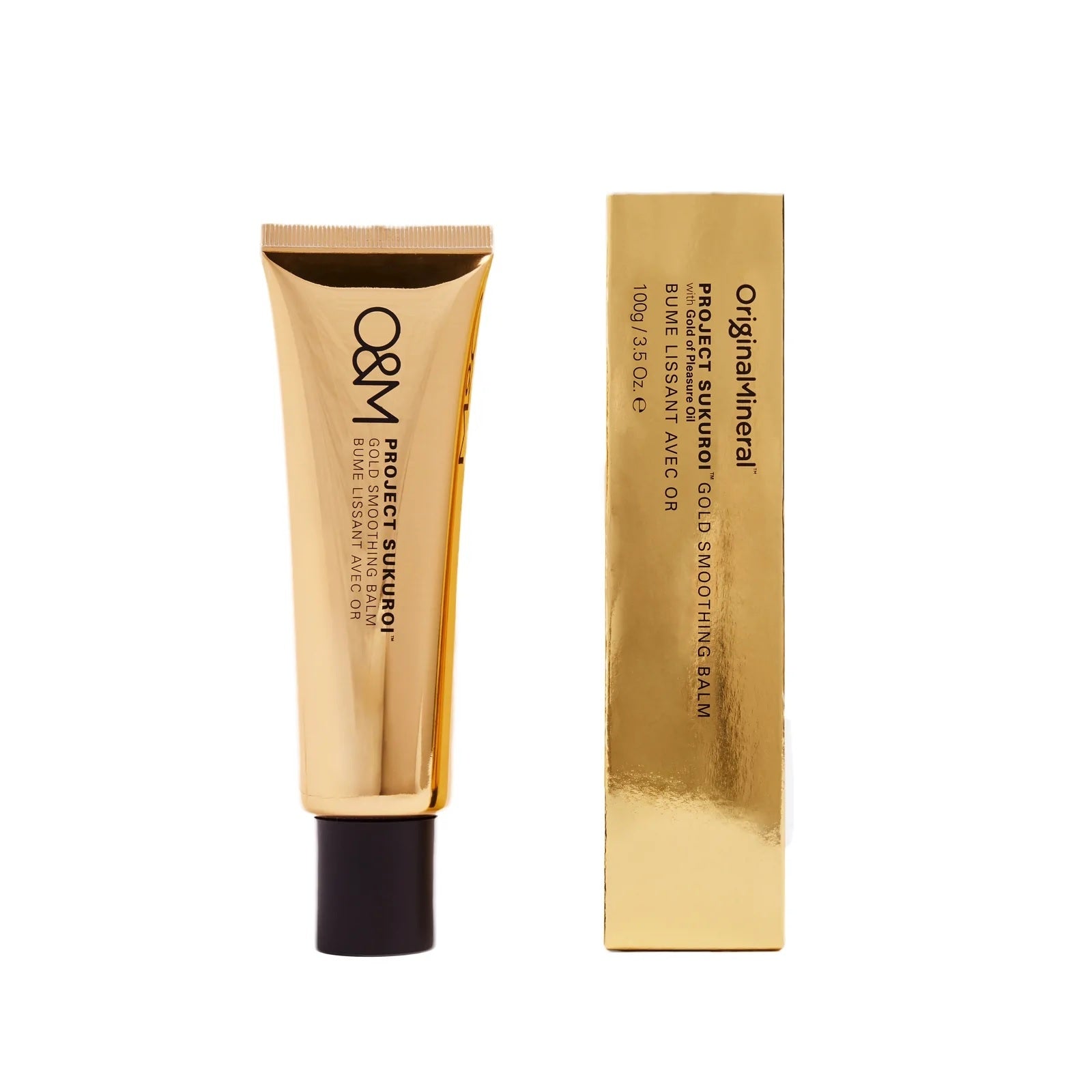 Imagen del Bálsamo Suavizante Dorado de Olashop con aceite de Camelina y macadamia