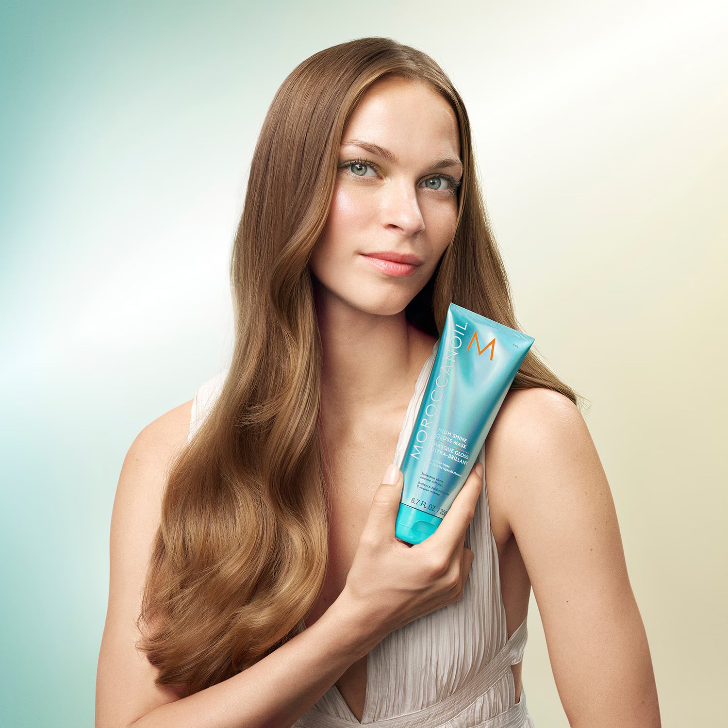 Protección del color y reparación capilar con mascarilla profesional Moroccanoil en Olashop