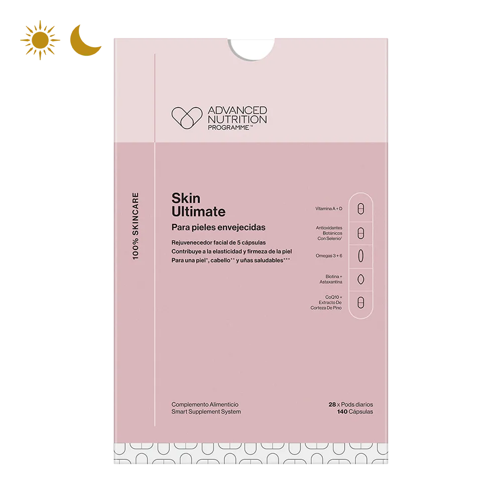 Skin Ultimate, complemento nutricional galardonado para mantener la piel, cabello y uñas saludables y radiantes